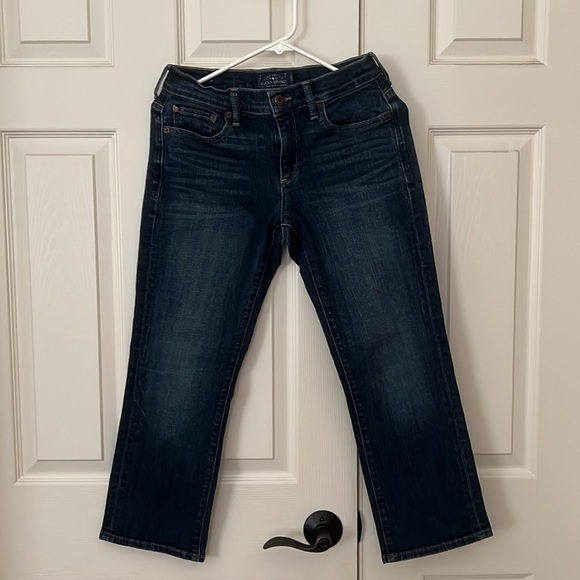 Lucky Brand Easy Rider Crop 26 - Picture 1 of 9